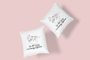 One Line Sloth Funny Quote T-Shirt, an Animal Illustration by Ghagra (Thumbnail 5 of 7)
