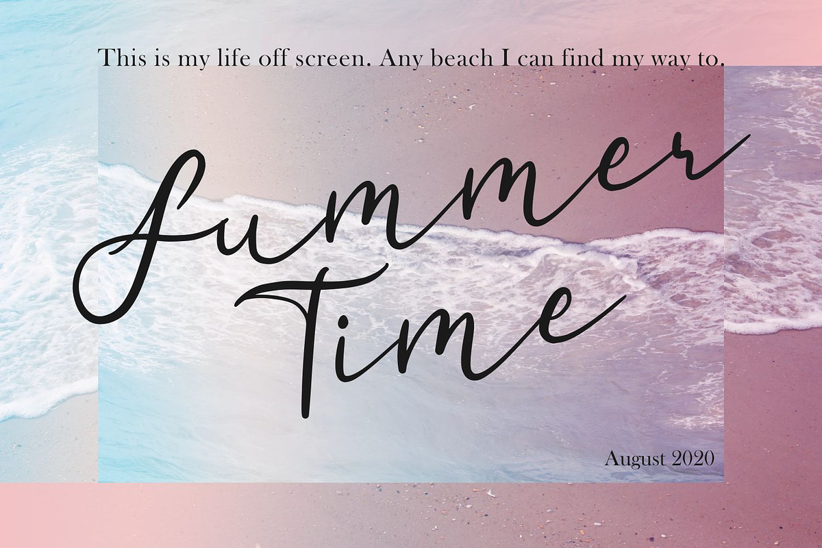Standard Jeglek Font, a Script Font by Allouse Studio (Photo 8 of 10)