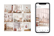 Kids Wall & Frame Mockup Bundle 7, a Print Template by Yuri-U (Thumbnail 2 of 22)