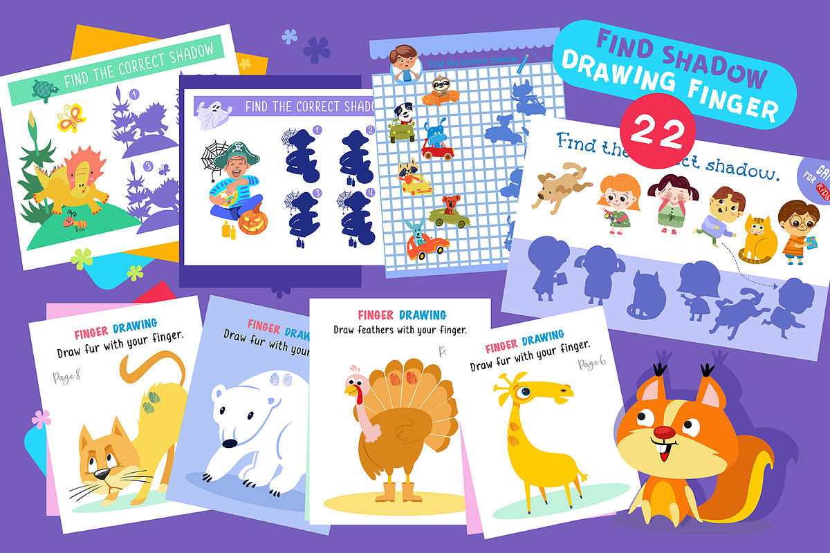 Funny Activities for Kids Book 1, an Animal Illustration by ArtyCats (Photo 6 of 8)
