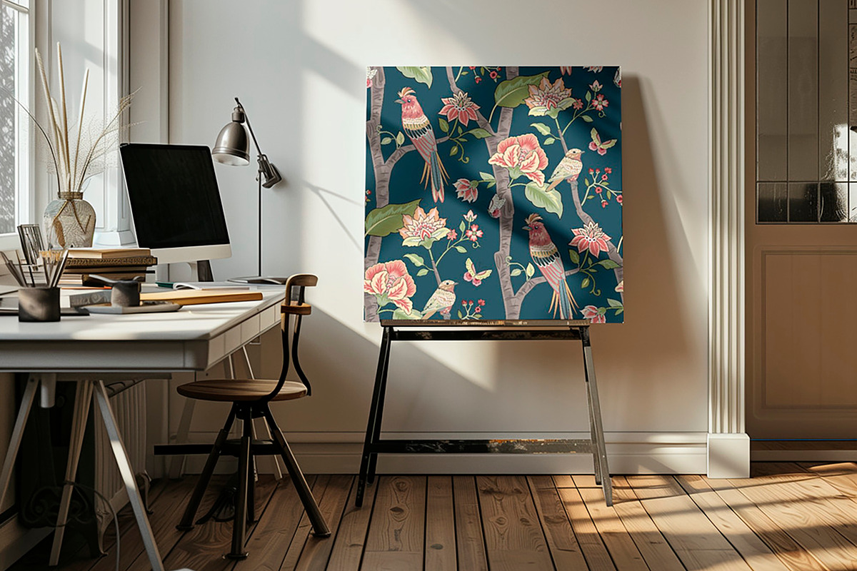 Fleur de Jardin Floral Patterns set, a Pattern Graphic by Elena Dorosh (Photo 6 of 13)