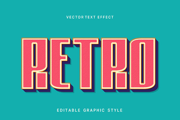Vintage Bold Text Effect preview 3