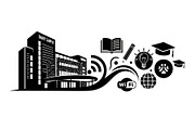 Smart Education Icon Bundle, a Graphic by hafijul (Thumbnail 14 of 14)