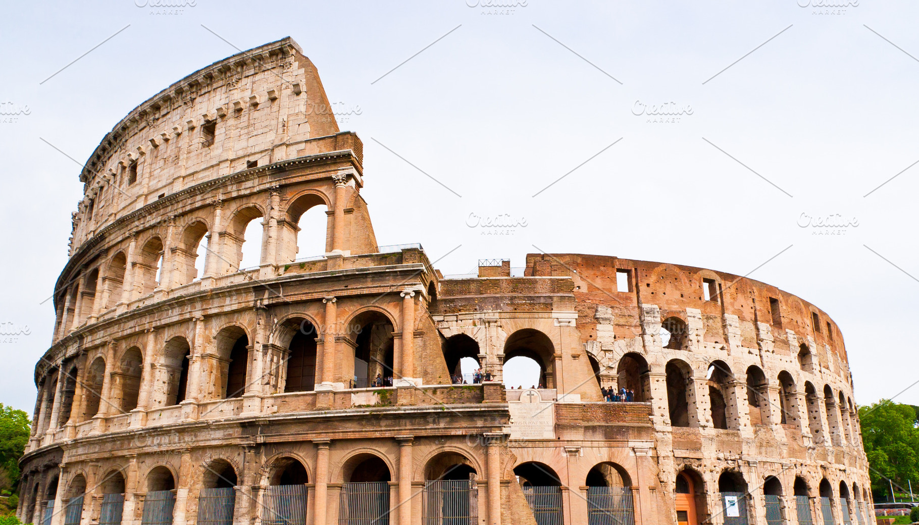 The Colosseum in Rome, Italy, an Architecture Photo by Irina Moskalev