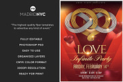 Valentines Day Flyer, a Flyer Template by MadridNYC (Thumbnail 2 of 3)
