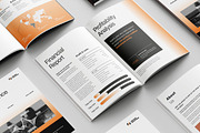 Annual Report template, Brochure, a Brochure Template by Niofix (Thumbnail 4 of 6)