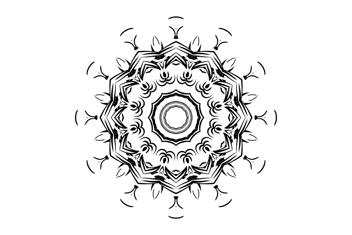 High Quality Mandala Clipart Bundle, a Decorative Illustration by NJ Himel (Photo 33 of 103)