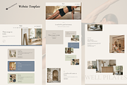 Well Pilates Squarespace Template, a Squarespace Template by Beliveart Studio (Thumbnail 2 of 4)