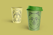 Dog Head Silhouettes Bundle, an Object Graphic by pet design shop (Thumbnail 12 of 12)