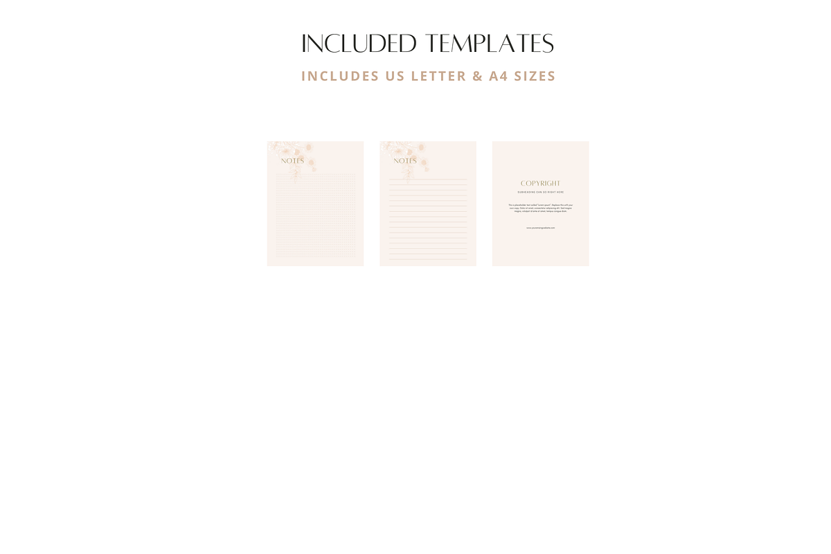 Skincare Holistic Healing Templates, a Magazine Template by Brand Spanking You (Photo 16 of 25)