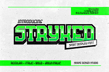Stryked - Sport Font