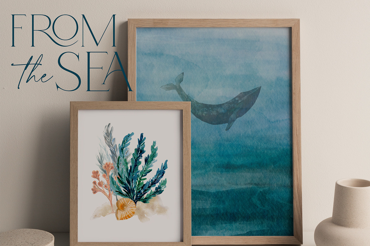 From The Sea Ocean Clipart, an Illustration by Twigs and Twine (Photo 2 of 12)
