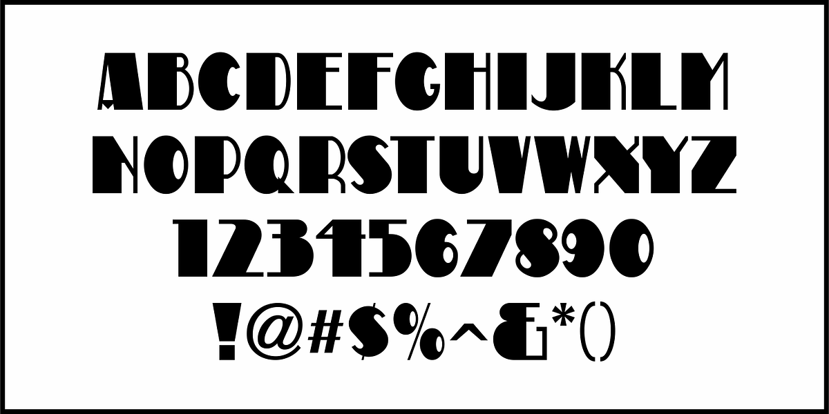 Dance  Moderne JNL, a Font by Jeff Levine Fonts (Photo 3 of 5)