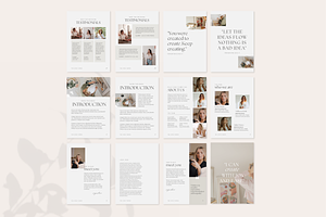 Editable Ebook Template For Canva