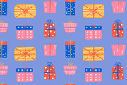 Colorful gift, present in box with, a Pattern Graphic by sceptical cactus (Thumbnail 3 of 3)