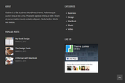FlatLine WordPress Theme, a WordPress Template by Theme Junkie (Thumbnail 3 of 4)