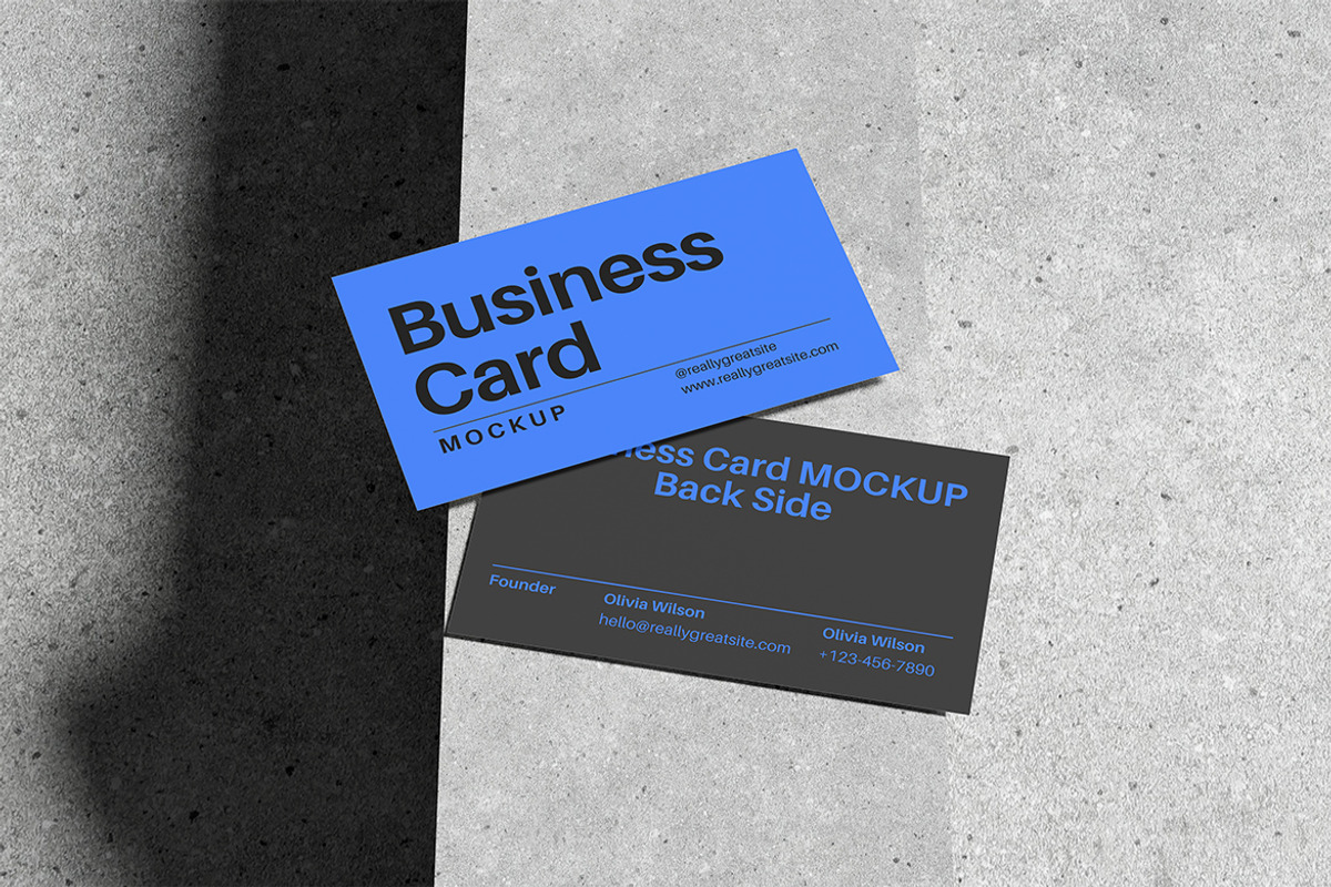Business Card Mockup, a Merchandise Mockup by xavier_studio (Photo 4 of 5)