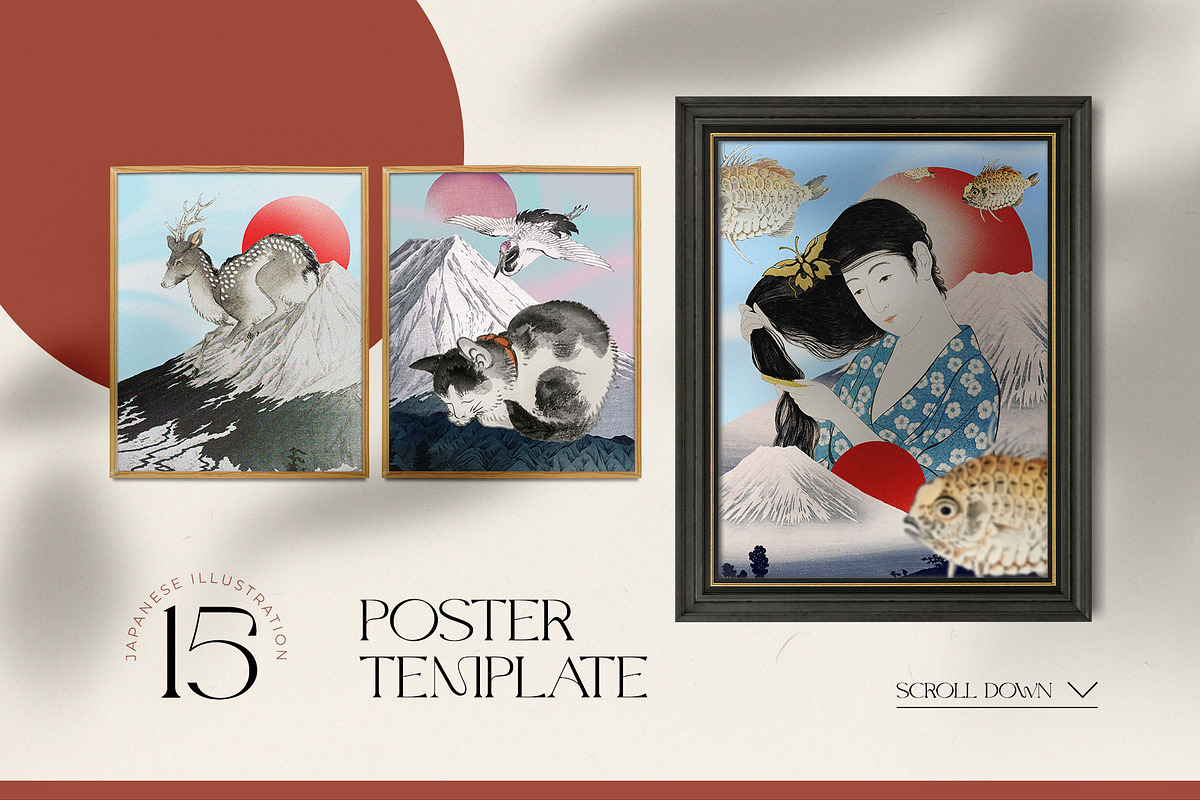 Vintage Japan | Collage Creator, an Object Graphic by Leleka.Store (Photo 13 of 17)