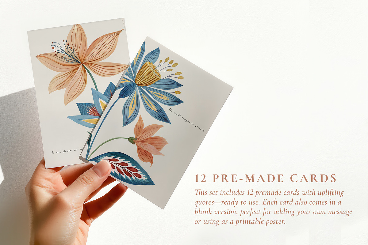Spring Folk Flowers Collection, a Graphic by Paper Flowers Studio (Photo 4 of 8)
