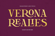 Verona Realies - Elegant Serif Font