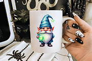Halloween Cute Gnome Sublimation, an Illustration by RobertsArt (Thumbnail 3 of 7)