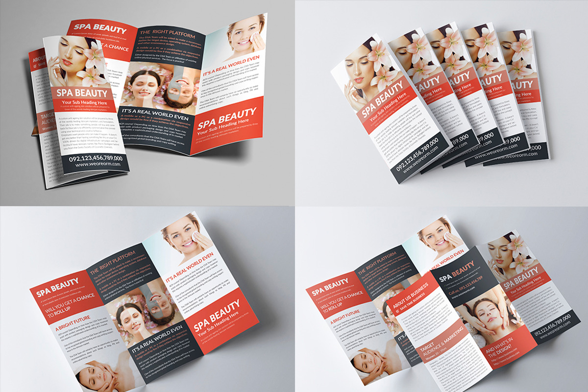30-Trifold Brochure Bundle, a Brochure Template by AfzaalGraphics (Photo 21 of 31)