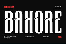 Bahore Modern Futuristic Sans Serif