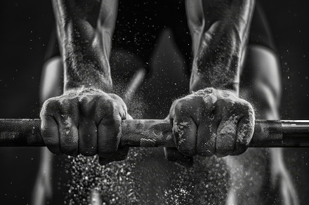 A man with chalk dust on his hands g, a Photo by Iftikhar Alam