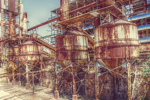 Old mining instalation