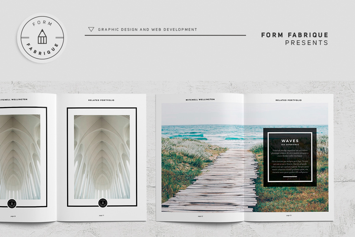 Related Portfolio, a Brochure Template by Form Fabrique (Photo 13 of 17)