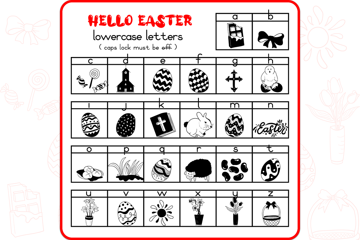 Easter Doodles - Dingbats Font, a Symbol Font by WADLEN