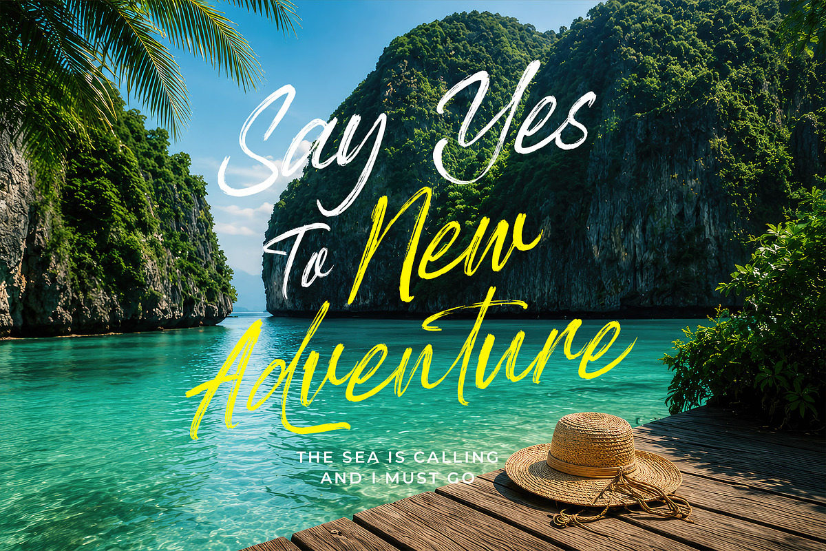 Beyond Original Modern Brush Font, a Script Font by RantautypeStudio (Photo 8 of 15)