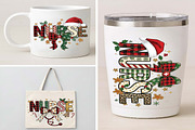 Christmas Nurse PNG Bundle, an Object Graphic by Digi_Design_World (Thumbnail 3 of 3)