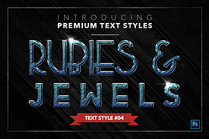 Rubies & Jewels 2 - 15 Text Styles