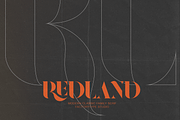Redland, a Serif Font by FactoryType Studio (Thumbnail 1 of 10)