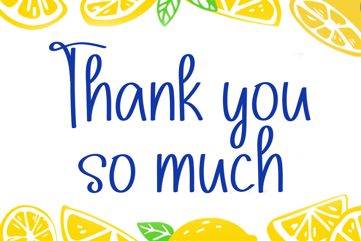 Crused Lemonade, a Handwritten Font by InermediaSTUDIO (Photo 6 of 8)
