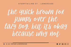 Story Tailing - Playful Script Fonts