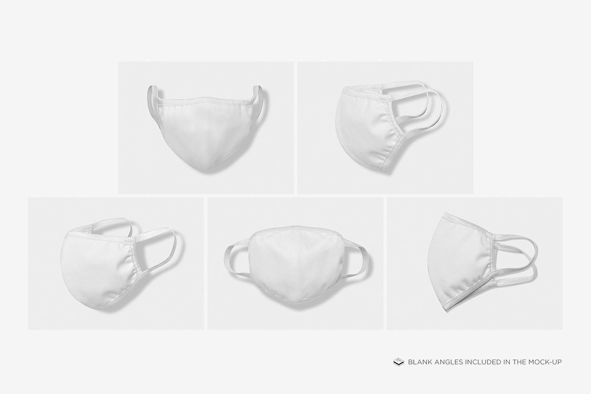 Face Mask 2 Mock-up, a Mask Mockup by Branda Keeps (Photo 3 of 16)