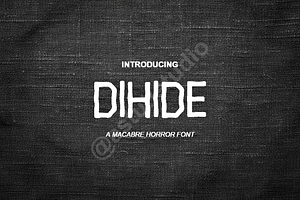 Dihide | Modern Luxury Sans Serif Fo, a Font by Astuti Studio