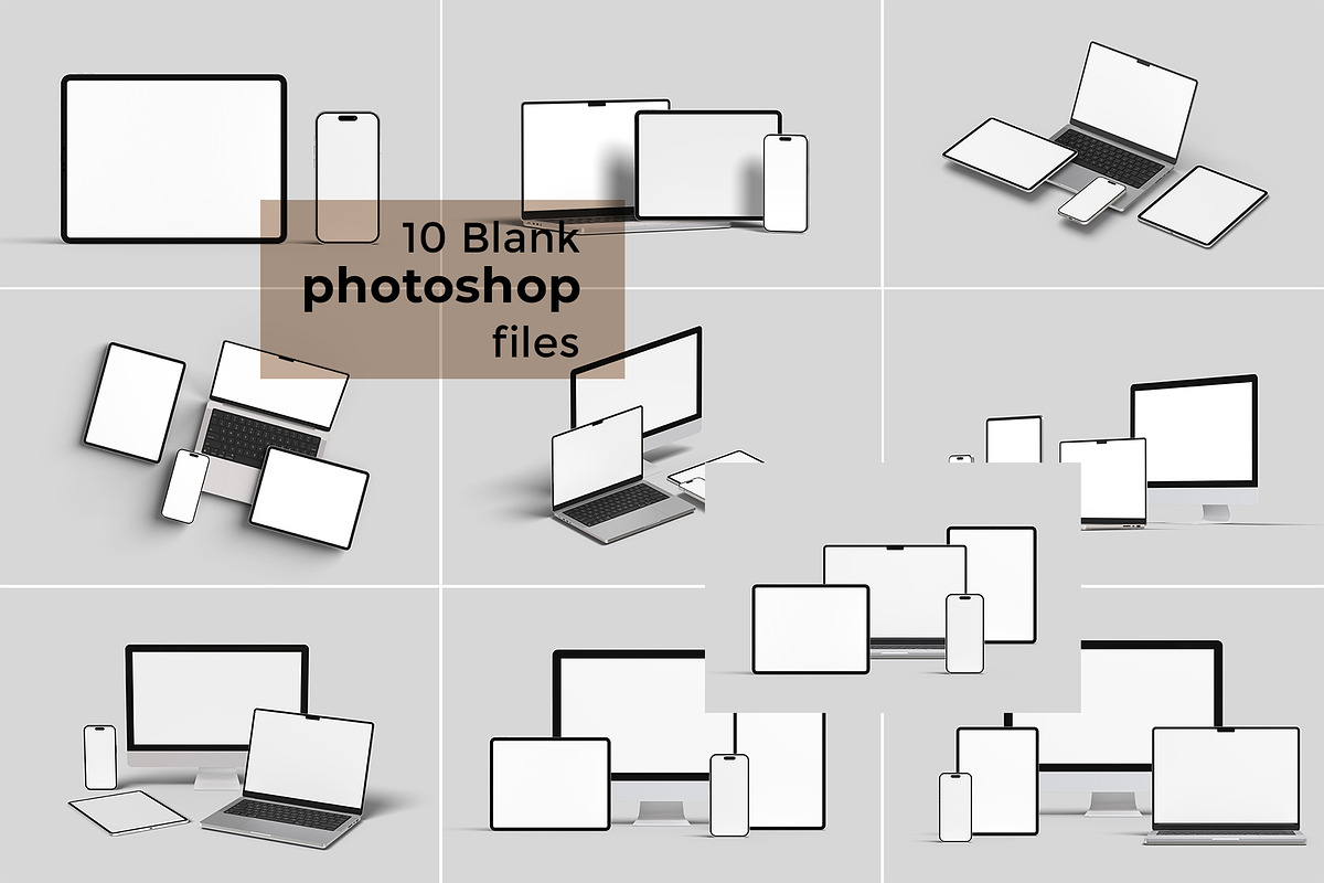 Multi Device Mockup - Scene Creator, a Wearable Device Mockup by graphicpages (Photo 3 of 14)