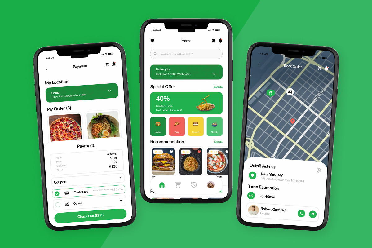 YumHub – Food Delivery & Pickup app, an App Template by trabaskriya (Photo 4 of 5)