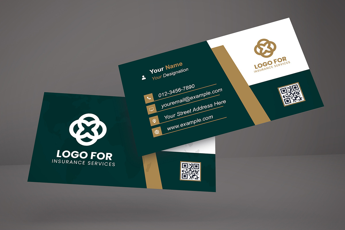 Editable Clean Business Card PSD preview 4