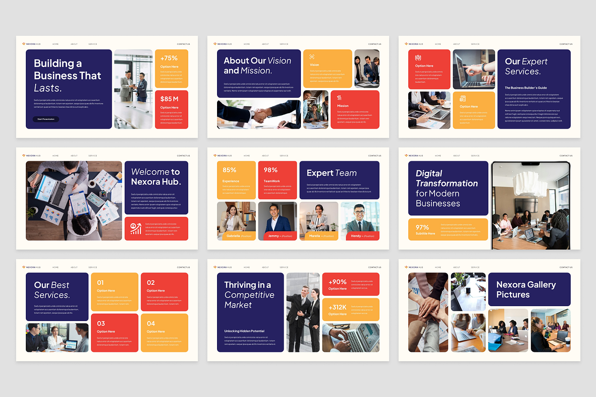 Business Multipurpose Presentation, a Presentation Template by Annora Studio (Photo 6 of 7)
