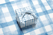 Watercolour plaid in light blue, a Pattern Graphic by Anya-D (Thumbnail 5 of 6)
