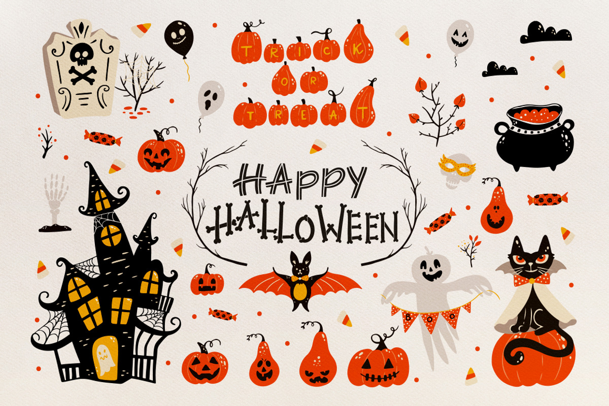 Happy Halloween Mystery collection, an Object Graphic by DariSmartArt (Photo 3 of 13)