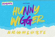 Unaessthetic - Rough Display Font, a Font by Gassstype (Thumbnail 8 of 8)