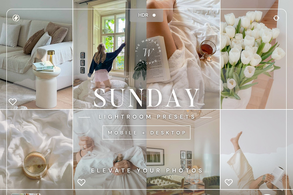 175+ Chic Girl Lightroom Presets, a Preset Add-On by TheWayfarerShoppe (Photo 9 of 11)