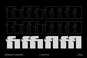 Bionix - Futuristic Bold Font, a Sans Serif Font by limitype (Thumbnail 7 of 13)