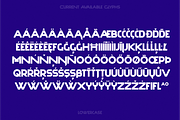 Deckard Typeface, a Sans Serif Font by Bruno. (Thumbnail 3 of 7)