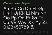 Modern Sans, a Sans Serif Font by Larin Type Co. (Thumbnail 13 of 15)